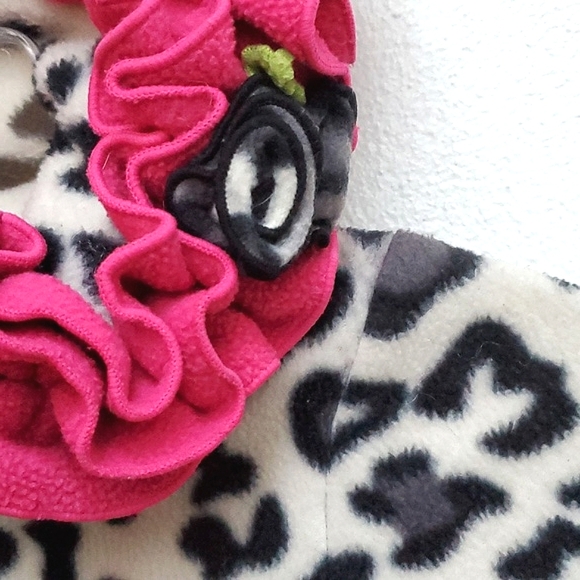 Mack & CO. Girl's Snow Leopard Coat Size 4T - Picture 5 of 11